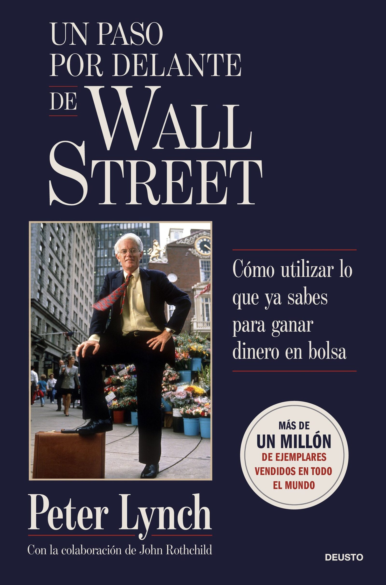 Portada de Un paso por delante de Wall Street, de Peter Lynch