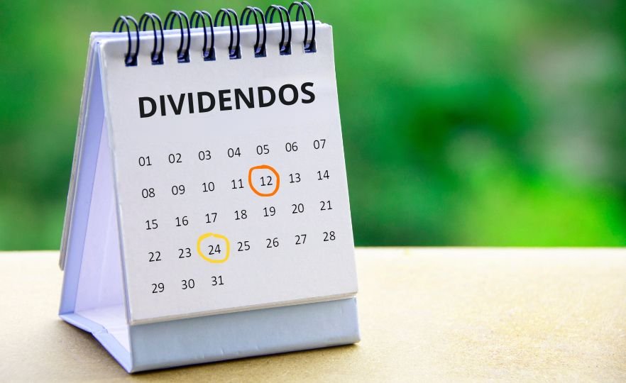 Calendario de próximas fechas de dividendos